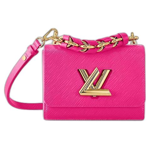 louis vuitton twist epi pm black|louis vuitton twist mm pink.